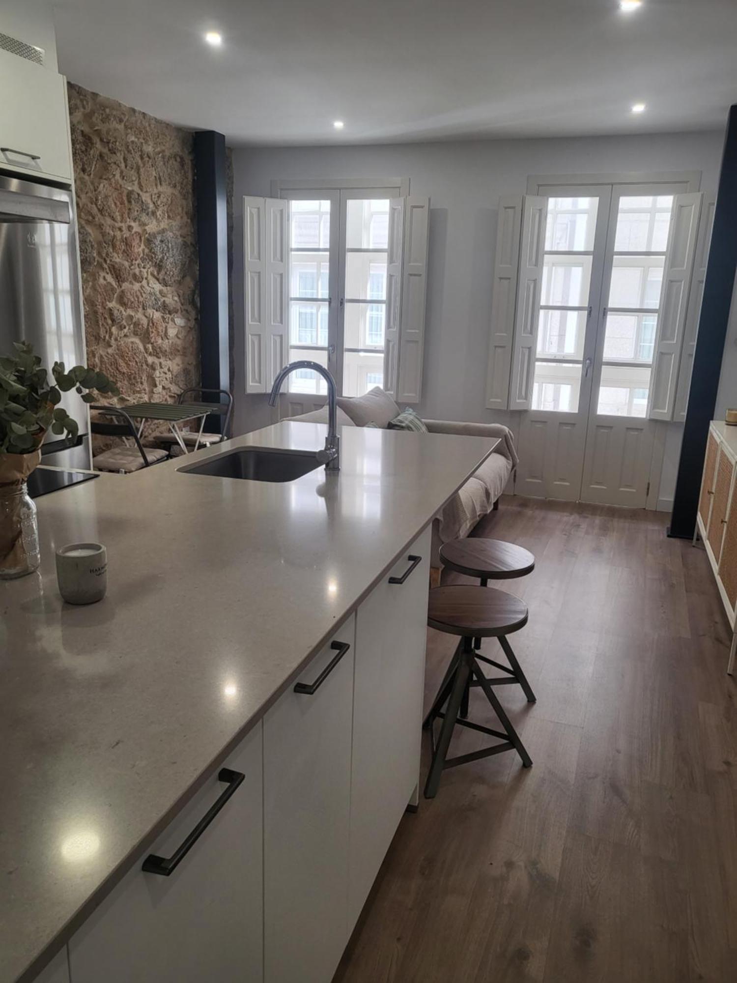 Preciosa Vivienda En El Centro De La Ciudad Lejlighed A Coruña Eksteriør billede